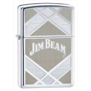  Zippo Jim Beam High Polish Chrome Lighter: Kitchen 
