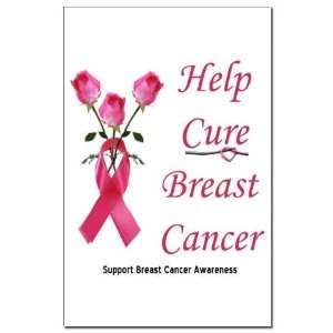  Help Cure Breast Cancer Breast cancer Mini Poster Print by 