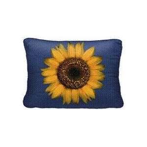  Decorative Pillow, Sunflower Blue: Home & Kitchen