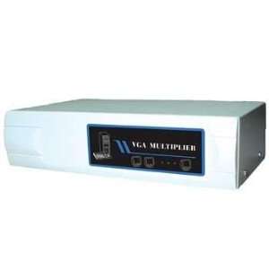  2 Way VGA Multiplier Switch for 1 PC To 2 Monitor Display 