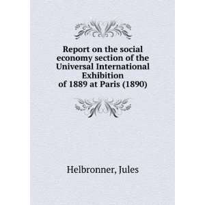 Report on the social economy section of the Universal International 