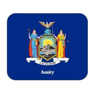  US State Flag   Amity, New York (NY) Mouse Pad: Everything 