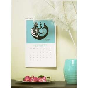  Avatars of Vishnu 2012 Indian Art Wall Calendar: Office 