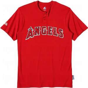 Los Angeles Angels of Anaheim (YOUTH MEDIUM) Two Button MLB Officially 