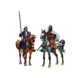 Medieval Era Arab Warriors (15 Mounted w/3 Camels & 12 Horse) 1 72 