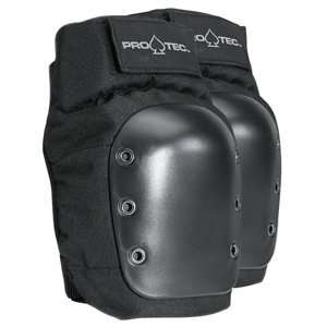  Protec Street Gear Knee Black, Lg: Sports & Outdoors