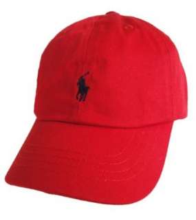  Polo Ralph Lauren Baseball Cap Red Boys Size 4 7 Clothing