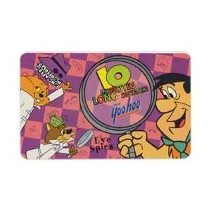 Collectible Phone Card: 10m Yoo Hoo & Cartoon Network: Fred Flintstone 
