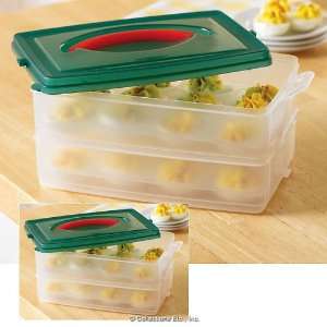  2 Layer Tray Deviled Egg Carrier: Everything Else