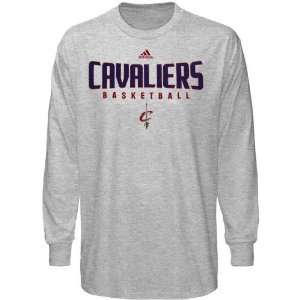  adidas Cleveland Cavaliers Ash Absolute Long Sleeve T 