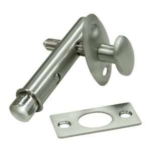   Polished Brass Mortise Bolt with 7/8 Projection: Home Improvement