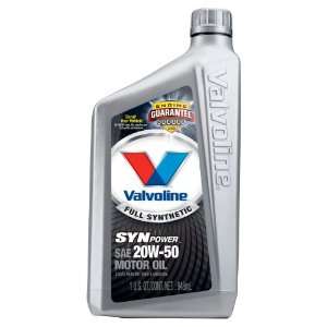   Full Synthetic Motor Oil SAE 20W 50   1 Quart (Case of 6): Automotive