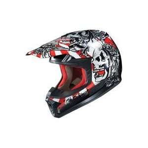  Closeout   HJC SPX Helmet   Skully Graphic M Automotive