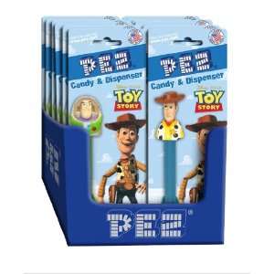 Toy Story PEZ Dispensers with PEZ Candy Refills (Pack of 12)  