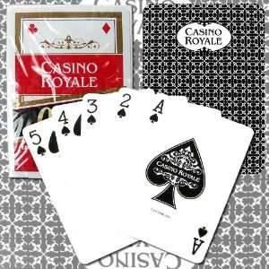   Royale Black Playing Cards   James Bond Movie: Sports & Outdoors