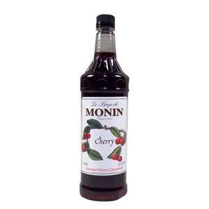 MONIN PET CHERRY, CS 4/1LTR, 01 0093 MONIN INC MONIN SYRUPS  