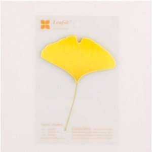  Medium Gingko Leaf Sticky Note: Office Products