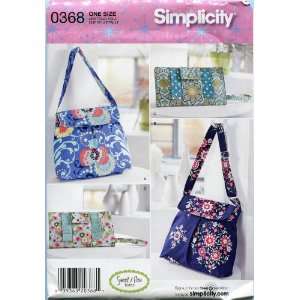  Simplicity Sewing Pattern 0368 Bags and Clutch: Arts 