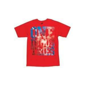  2012 ONE INDUSTRIES HUGE TEE SHIRT   RED  SMALL   32166 
