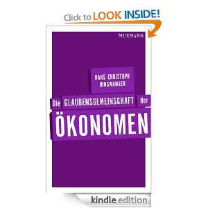 Die Glaubensgemeinschaft der Ökonomen (German Edition) Hans 
