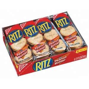 Nabisco Rits Crackers with Peanut Butter   8 Pack  Grocery 