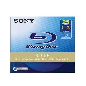  25GB 2X Blu Ray Single Layer Rewritable Disc (1 pack 