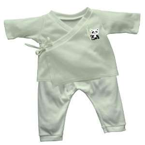  iPlay Baby Panda Cotton Kimono Gift Set   Sage: Baby