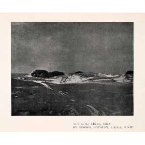 1909 Print Golf Links Iona George Huston Scotland Landscape Shore Sea 