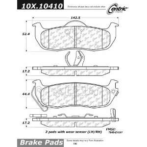  Axxis, 109.10410, Ultimate Brake Pads: Automotive