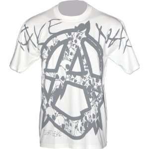  Take A Nap Anarchy MMA White T Shirt (Size=M): Sports 
