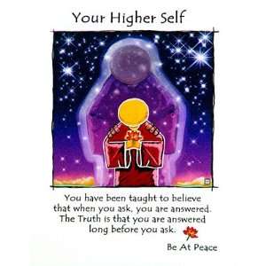  GREETING CARD   YOUR HIGHER SELF(PK 6)