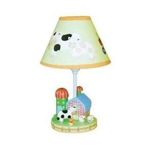 Lambs & Ivy Moo Moo Baby Lamp with Shade: Baby