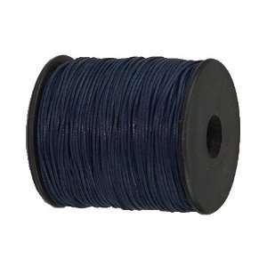  Waxed 1mm Cotton Cord 100 Meters Dark Blue: Arts, Crafts 