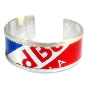  Cangles Mens Red Bull Eco Cuff Jewelry