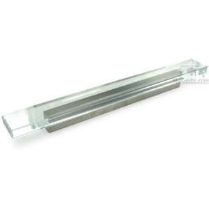 Contemporary inspiration   5 centers rectangular glass handle in brus