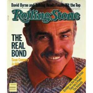 Rolling Stone Cover of Sean Connery / Rolling Stone Magazine Vol. 407 