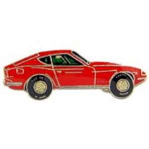  1970 Datsun Car Pin Red 1 Arts, Crafts & Sewing