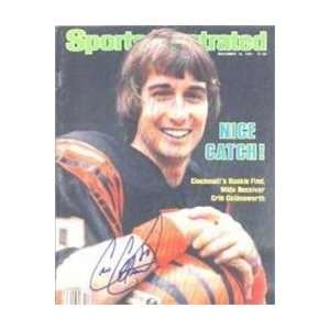 Cris Collinsworth Autographed/Hand Signed Sports Illustrated Magazine 