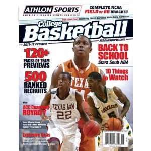  2011 12 Athlon Sports College Basketball Magazine Preview 