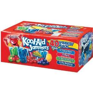  Kool aid Jammers Variety 40 Pouches 