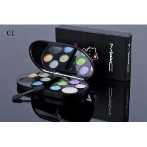  Mac 10 Colors Eyeshadow Hello Kitty Limited Edition 