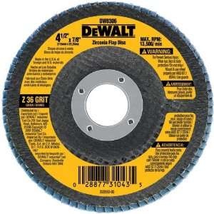 Dewalt DW8339 NA 5 x 5/8 11 24 Grit Zirconia T29 Flap Disc (Package 