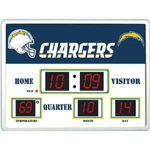  San Diego Chargers Scoreboard Memorabilia.: Sports 