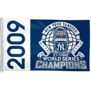   York Yankees Flag 3x5 2009 World Series Champions: Sports & Outdoors