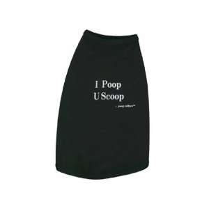  Poop Culture I Poop; U Scoop Dog T shirt Medium: Kitchen 