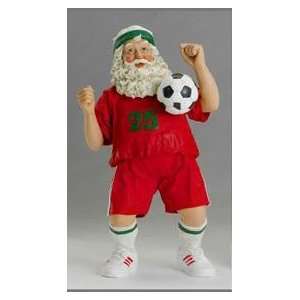    Kurt Adler Fabriche Santa Claus Soccer Santa 