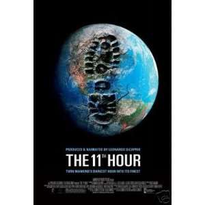  11th Hour 27x40 Double Sided Original Movie Poster