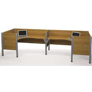  Enclosed Double L Shaped Workstation