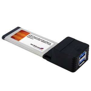  StarTech 2 Port ExpressCard SuperSpeed USB 3.0 Card 