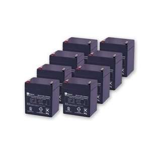  APC RBC43 UPS Pack of 8 Compatible Batteries: Electronics
